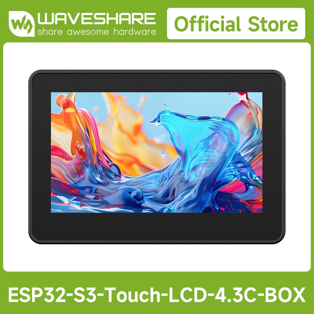Waveshare ESP32-S3 4.3inch AI Voice Touch Display Development Board 800×480