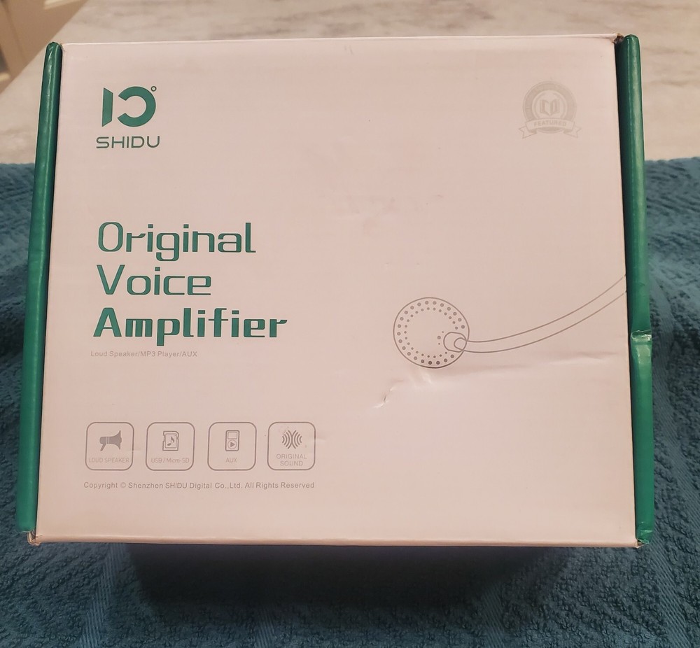 Voice Amplifier Speaker with Wired Mic Headset