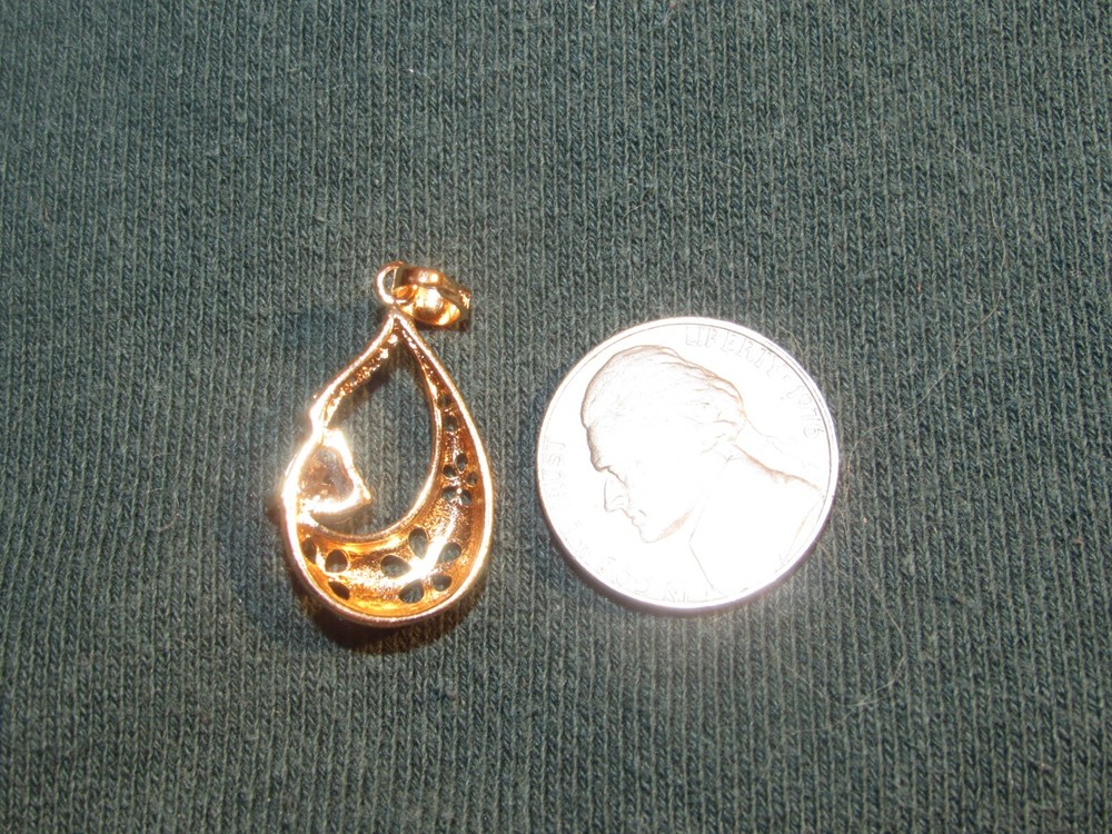 Wicca Witch Blessed Affirmation Pendant INNER PEACE