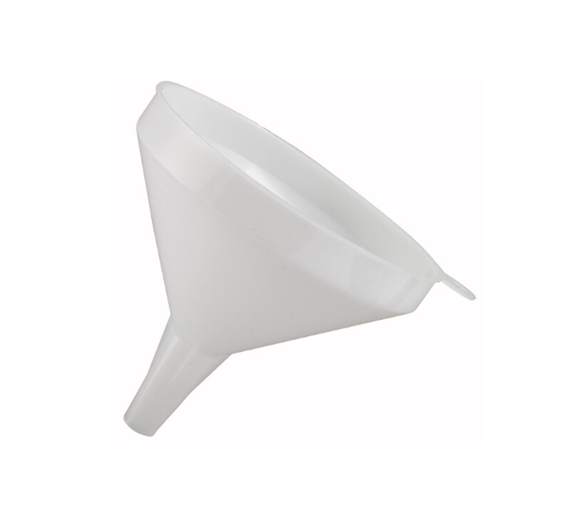 Winco PF-16 16 Oz White Plastic Funnel