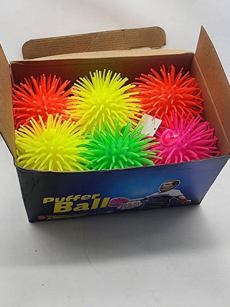 6" giant puffer ball - 12 Pack