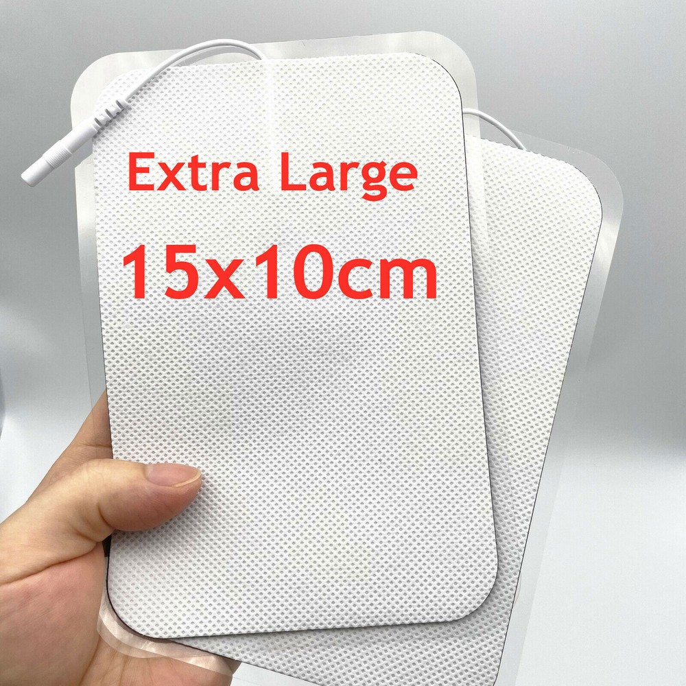 Replacement Electrotherapy Self Adhesive Large Reusable Patches Electrode Pads