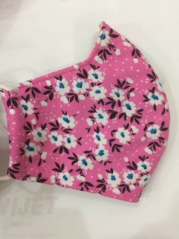 COTTON FACE MASK-WASHABLE, REUSABLE, BREATHABLE