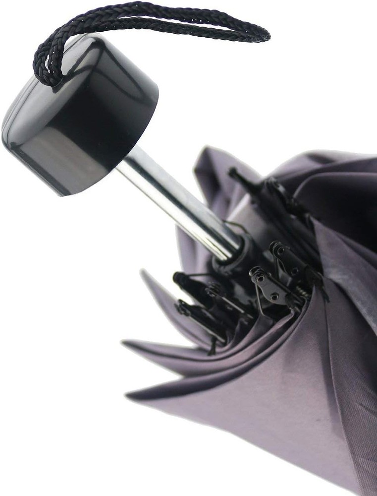 TinaWood Funny Folding Middle Finger Umbrella Black(Middle Pattern)