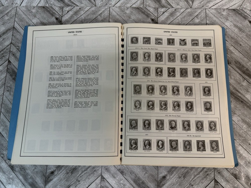 HARRIS FREEDOM United States Stamp ALBUM 1963 No Stamps