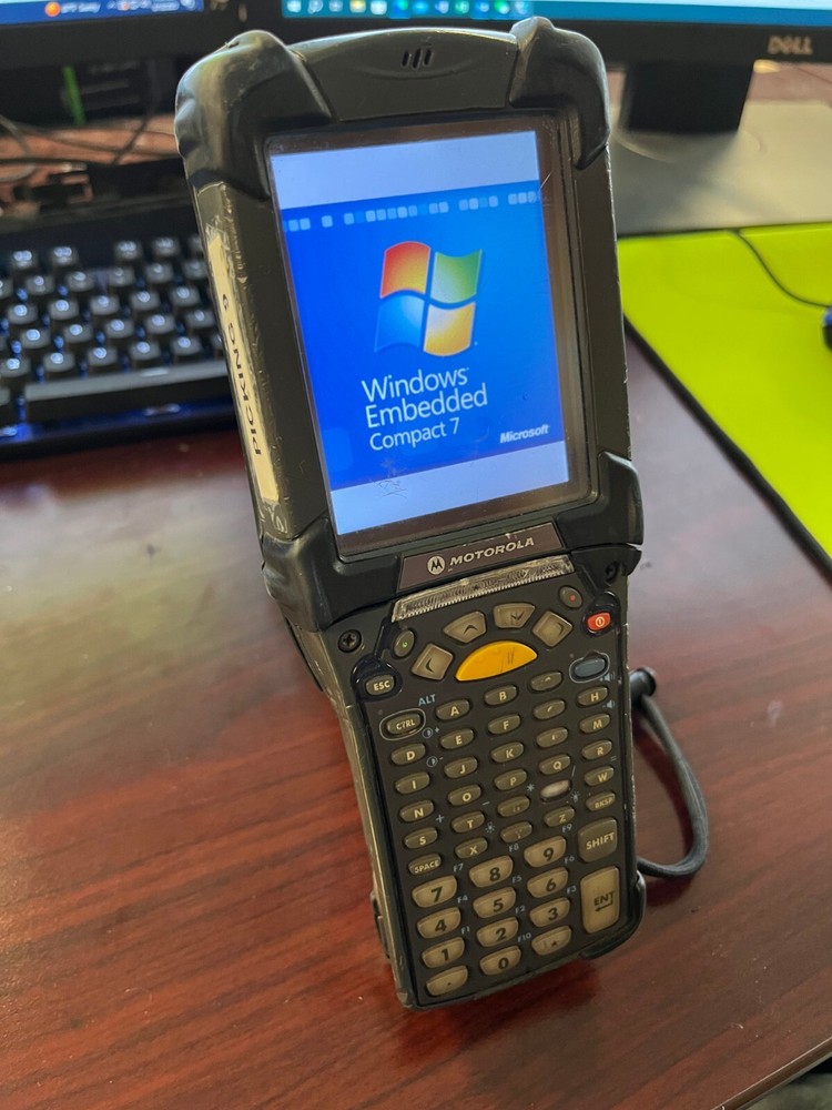 Motorola MC92N0 Handheld Computer Standard Range Laser Barcode Scanner + Battery