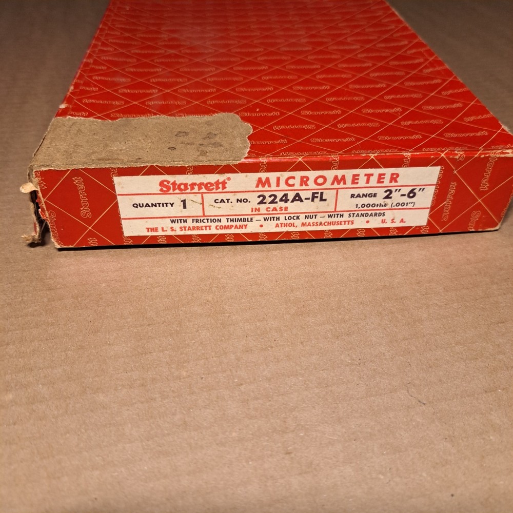 START 224A-FL 2"-6" Micrometer