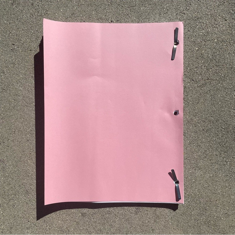 Family Guy 2011 Production Used Table Draft Script The Blind Side Marlee Matlin