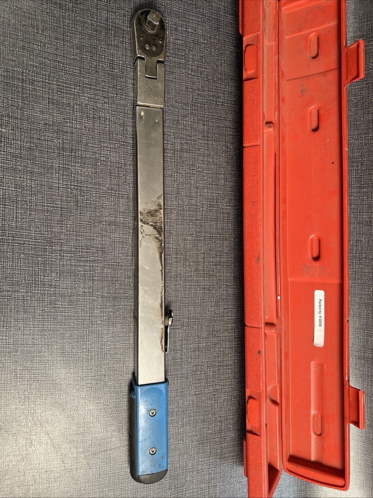 Precision Instruments C3FR250F 1/2" Torque Wrench in Case (A1D025231)