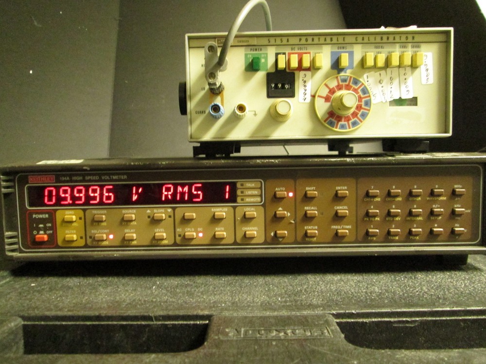 Keithley 194A Dual Channel Voltmeter RMS AVG Math 32K buffer High speed