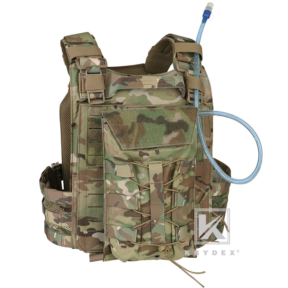 KRYDEX Hydration Carrier Modular Pack Outdoor MOLLE BACK Panel for Tactical Vest