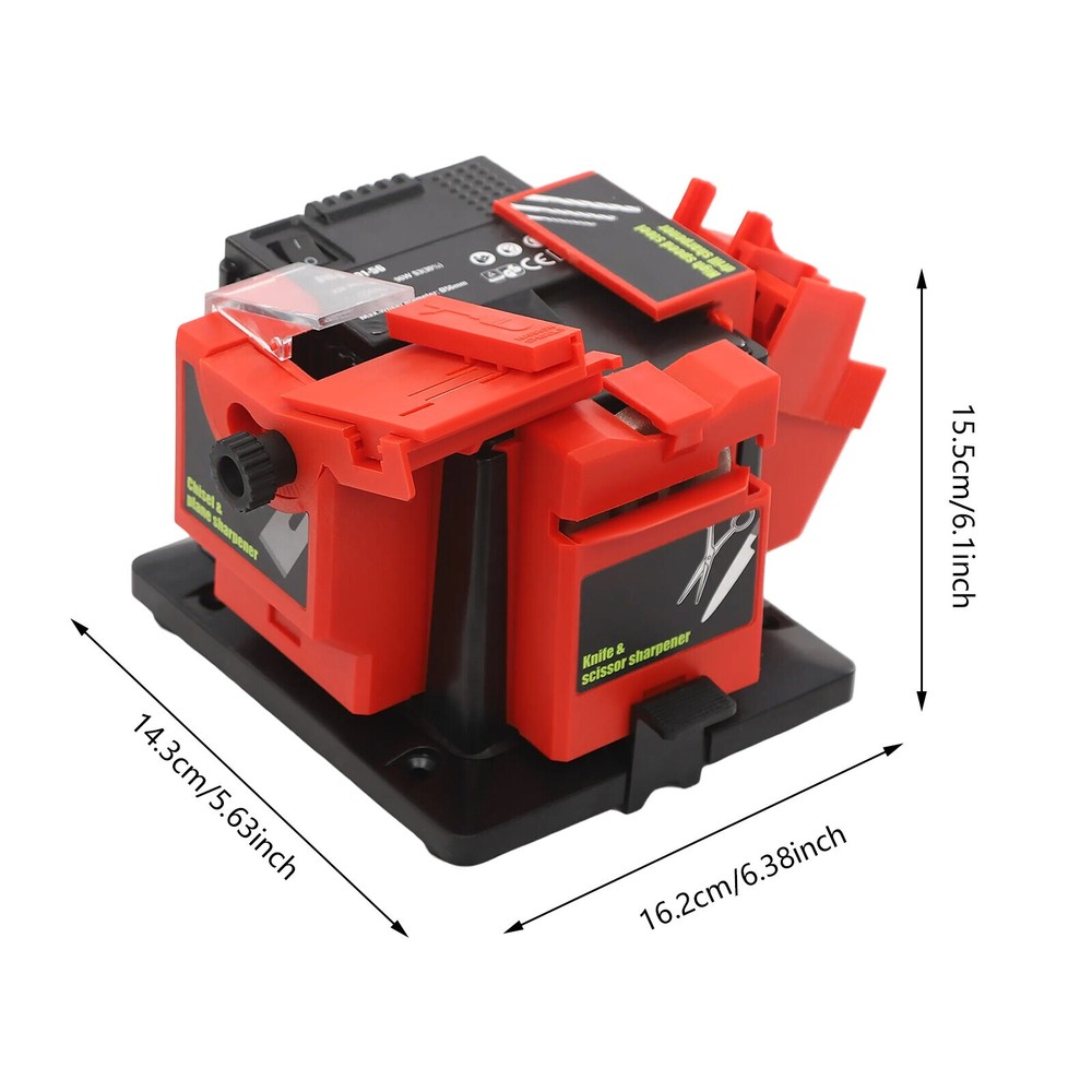 Multifunctional Electric Sharpener for Chisels, Scissors, and Drills