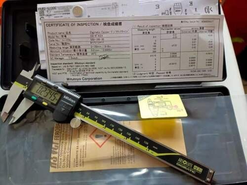 Mitutoyo 500-196-30 150mm/6" Absolute Digital Digimatic Vernier Caliper