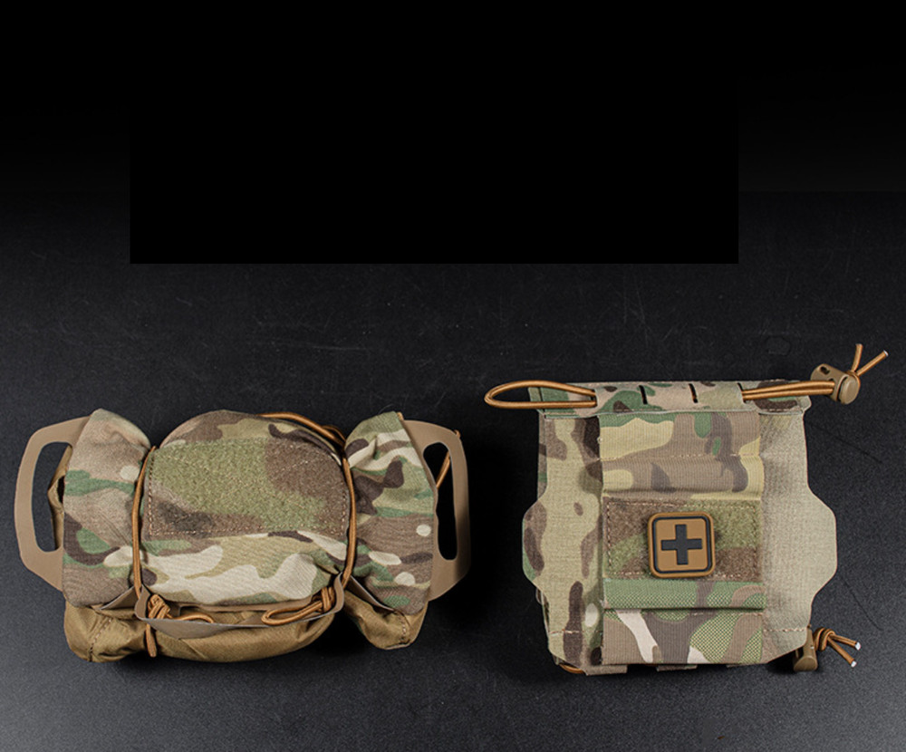 Tactical First Aid Kit Pouch Molle Medical Pouch ReFlex IFAK Pull-Out CP