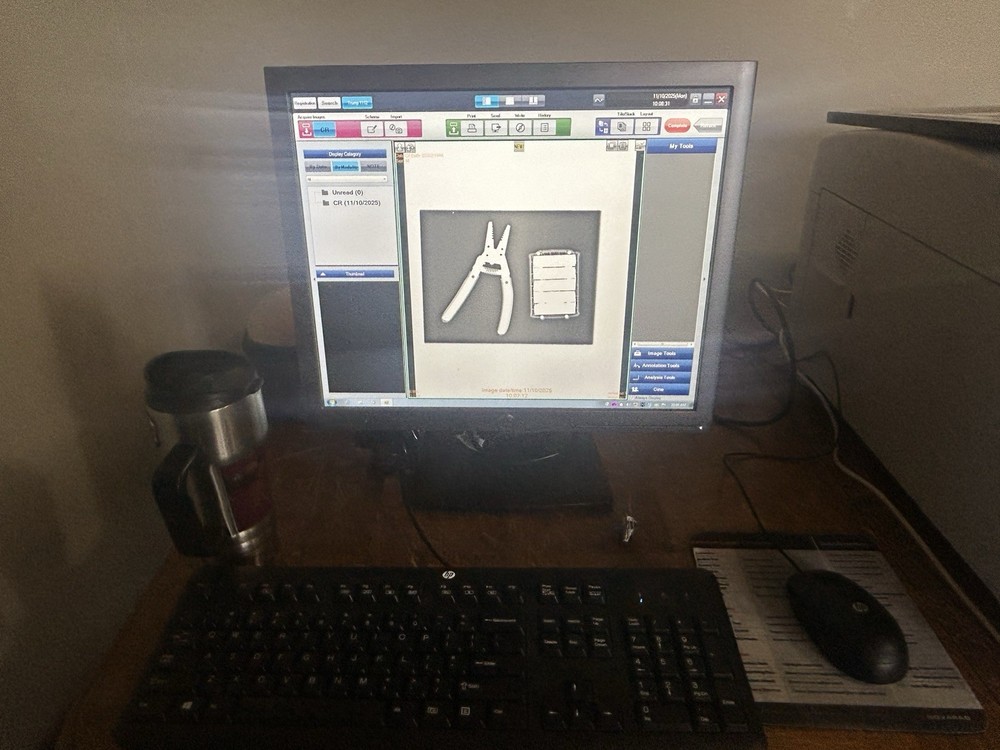 Konica Sigma CR Imaging System W/Workstation & Cassette