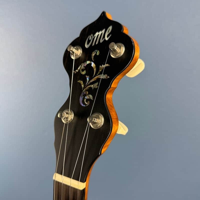 Ome Juniper Deluxe Silver Bell Tone Ring 5-string Openback Banjo