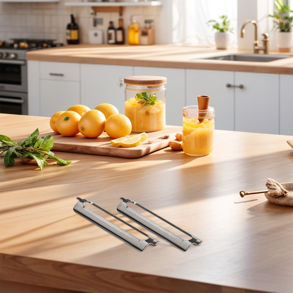 Stainless Steel Single-sided Flat Blade Multifunctional Peeling Blades Replace