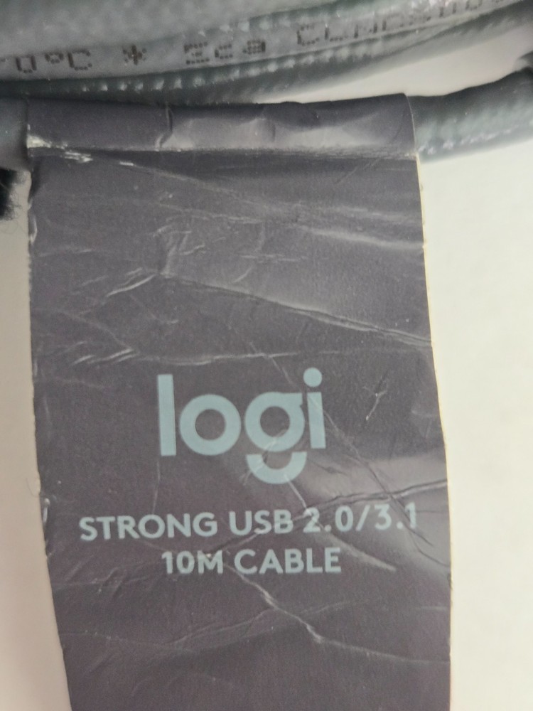 Logitech Strong USB 2.0/3.1 10M cable