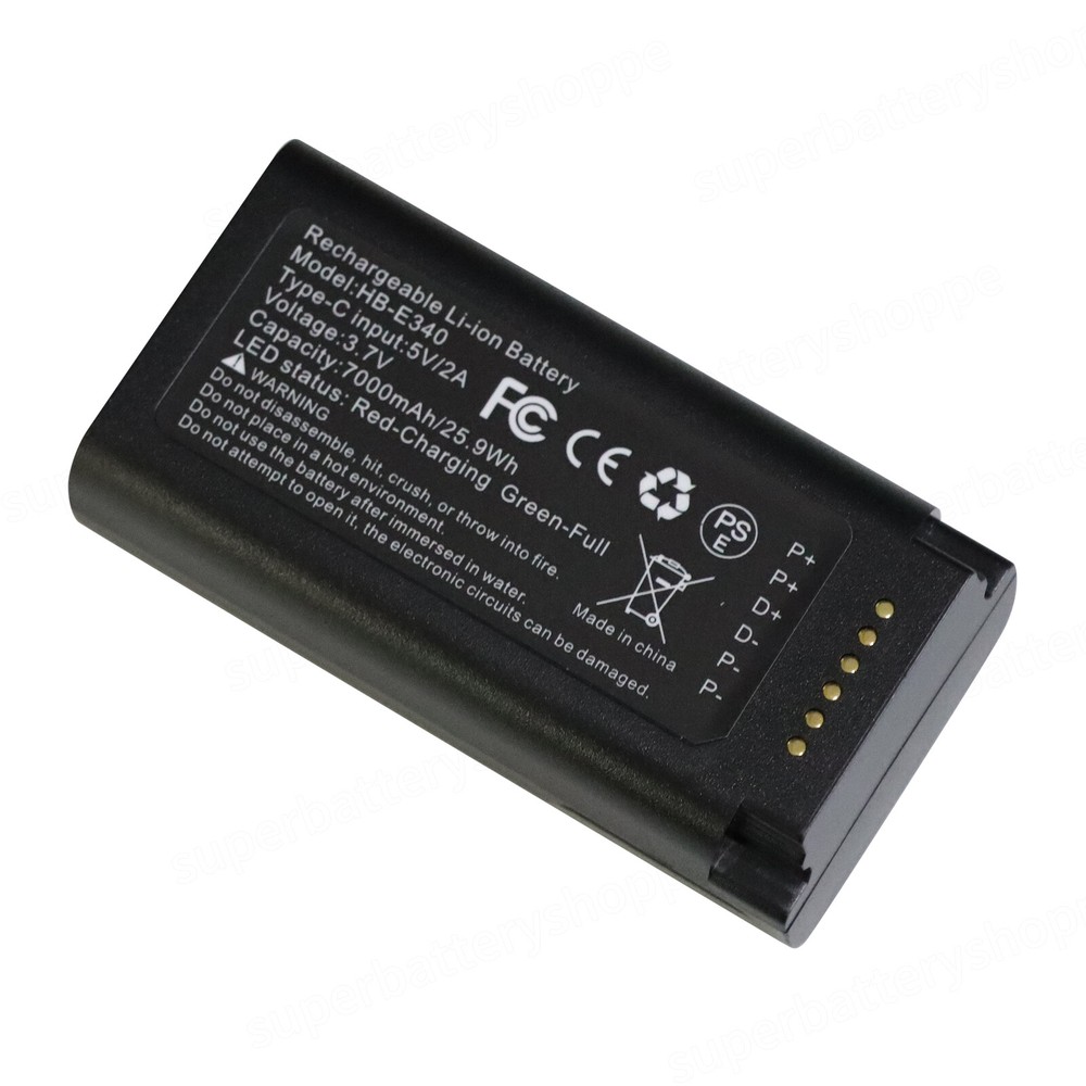 For Eufy Security Video Doorbell Rechargeable Battery Pack with USB-C E340
