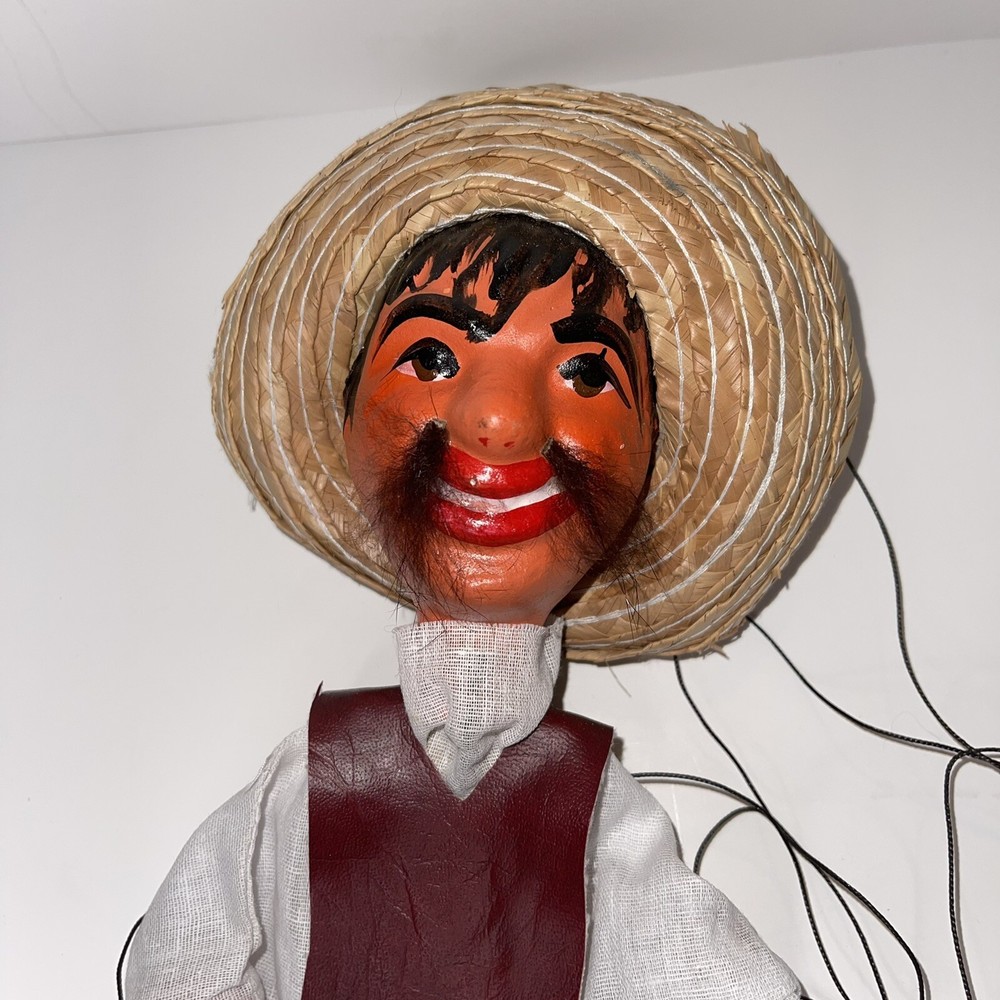 Mexican puppet with strings new see pics e1