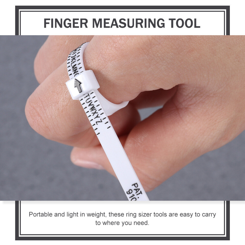 1Set Ring Sizer Set Measuring Stick Practical Ring Sizer Ring Mandrel Gauge