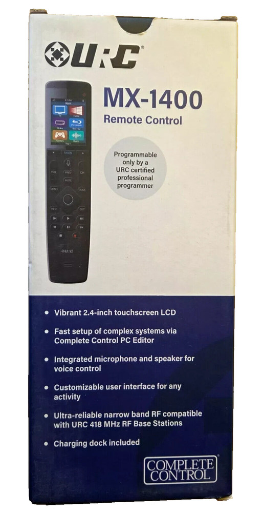 URC Universal MX-1400 Programmable Remote Control(Used) b