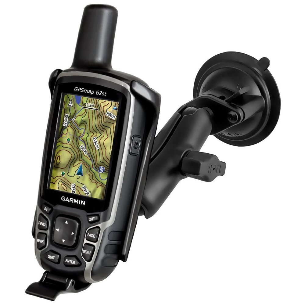 RAP-B-166-GA41  RAM Twist-Lock Composite Suction Cup Mount fo...
