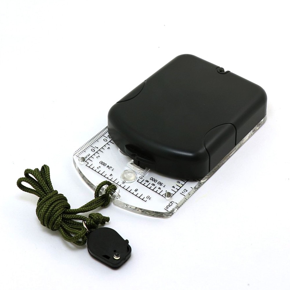 Sirius Survival Adjustable Declination Compass for Maps for Hiking & Navigation