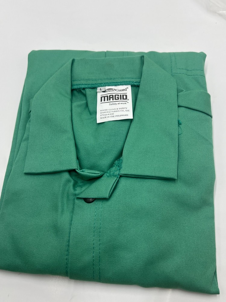 (QTY 2) MAGID 1834 Sparkguard Flame Resistant Jacket Inside Arm Patch Large