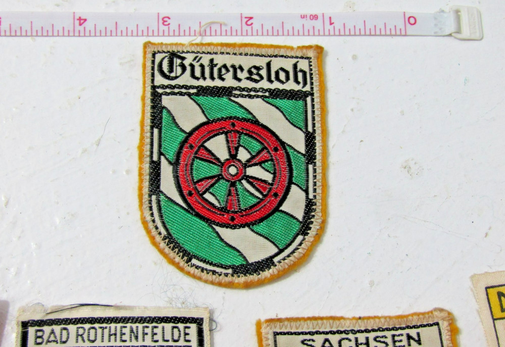 9 German Patches