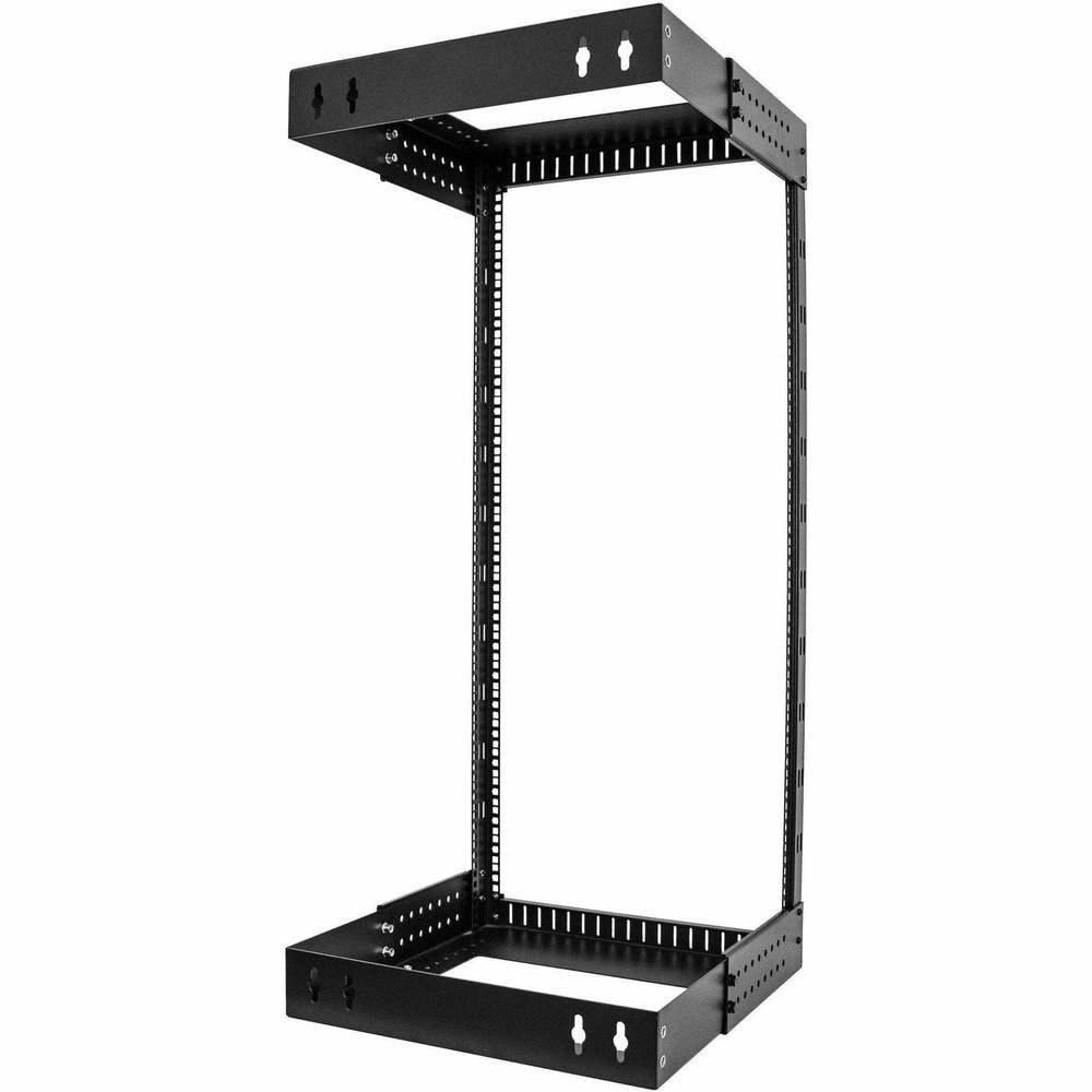 StarTech 24U 19" Wall Mount Network Rack Adjustable Depth 12-20" Open Frame