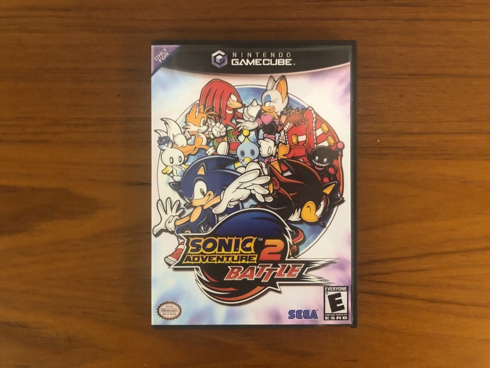 Replacement GameCube Case for Sonic Adventure 2 Battle