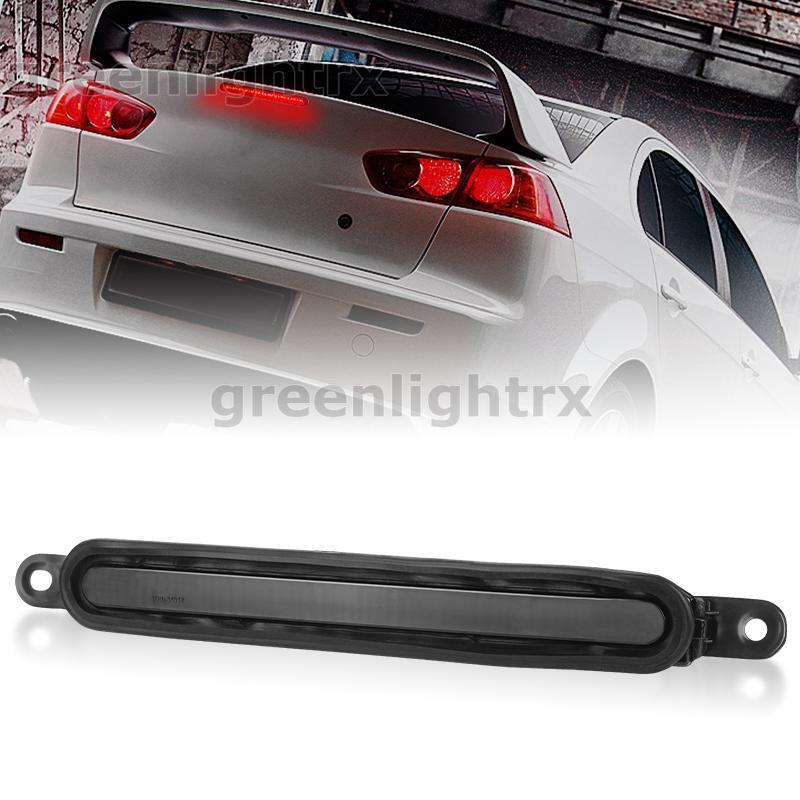 Smoked LED Third 3rd Brake Light Stop For 2008-16 Mitsubishi Lancer Evolution X