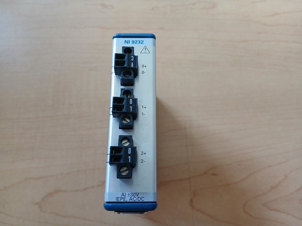 NATIONAL INSTRUMENTS NI 9232 3 CHANNEL SELECTABLE SOUND AND VIBRATION MODULE