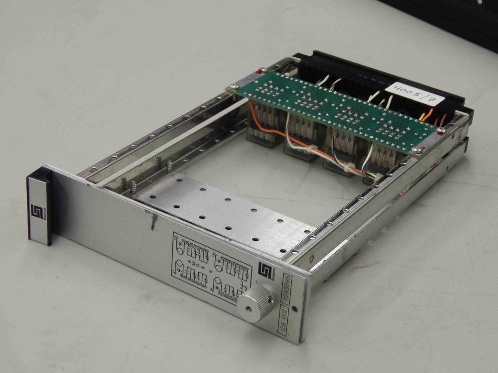 #137 Snemo 129-VCC 127V Contact Module Rack Relay