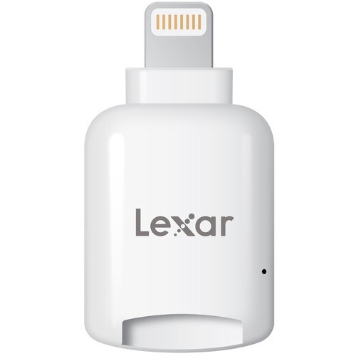 Lexar microSD Memory Card Reader with Lightning Connector