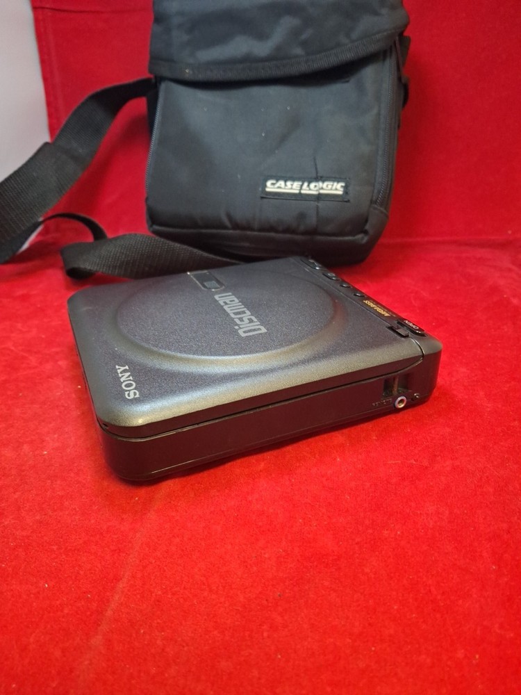 Vintage Sony Discman D-22 CD Player Working E5