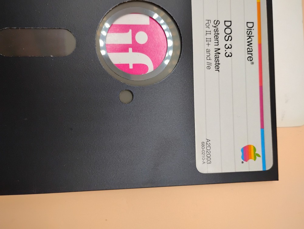 Vintage Apple II Diskware DOS 3.3 Apple Presents Software