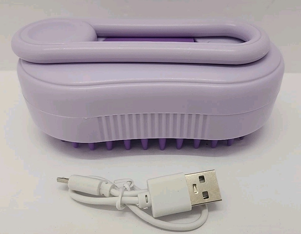 Electric Spray Handle Massage Brush, Open Box