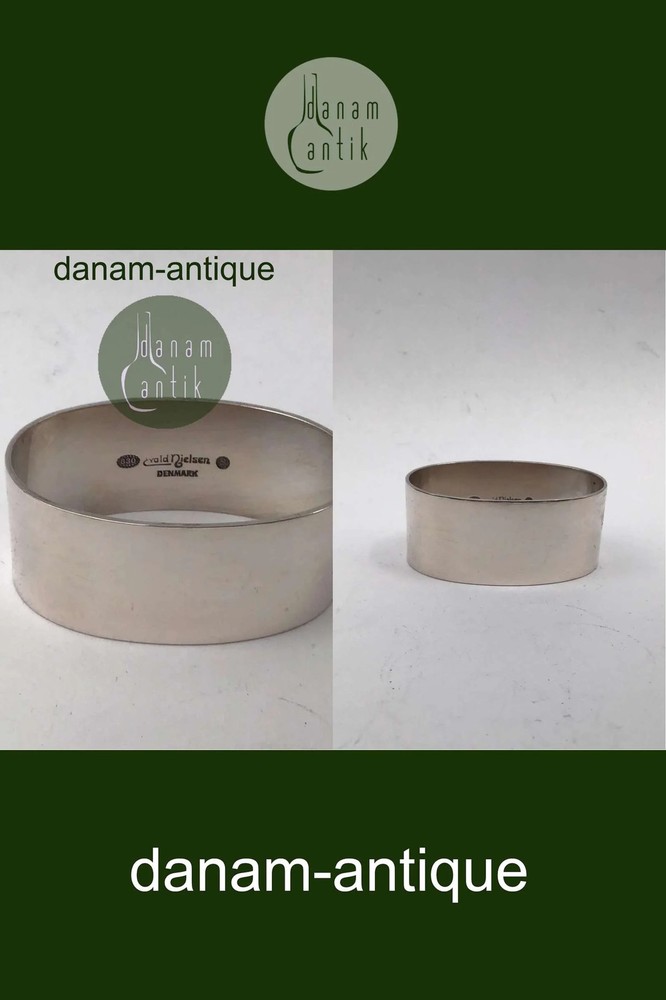 Evald Nielsen Silver Napkin Ring