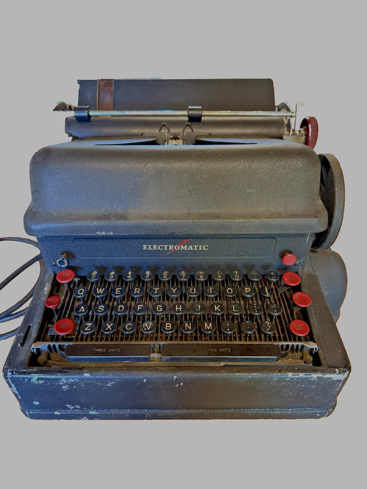 Electromatic Electric Typewriter Model A (1) - IBM - works
