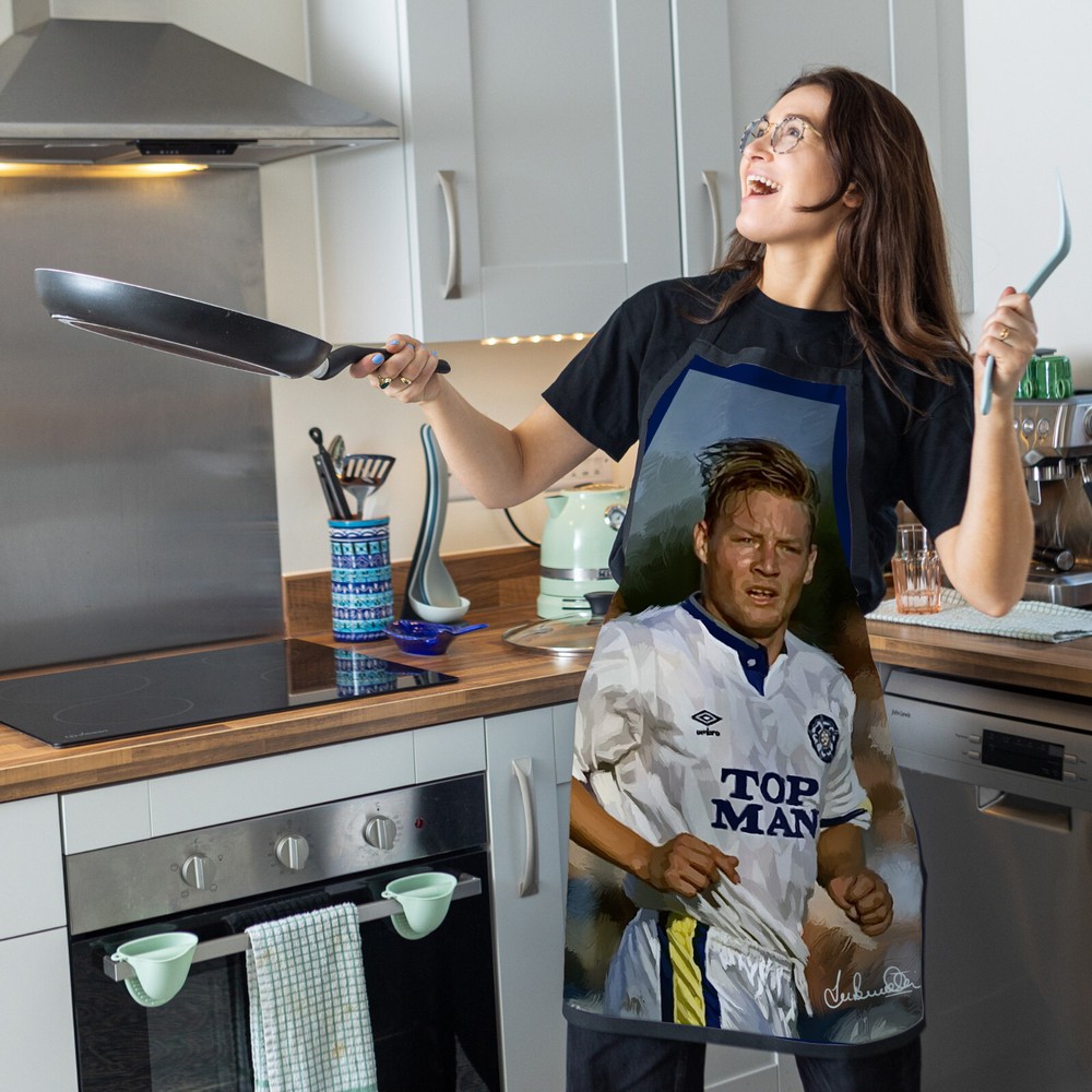 Leeds - Lee Buccilli - David Batty - Apron