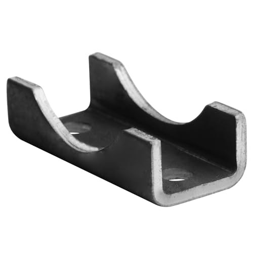 4 Pack Leaf Spring Perch Seat for OD 3" Round Axle,7/32" Thick,U Spring