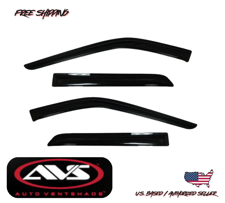 2011-2019 Ford Explorer AVS Window Vent Visors Rain Dust Guard Deflector 4PC.