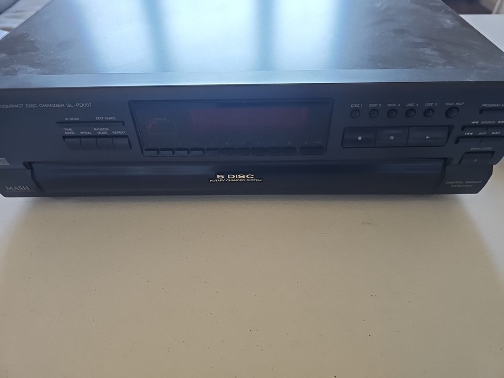 Technics SL-PD887 5-Disc CD Changer Player w/Remote | TESTED & Working