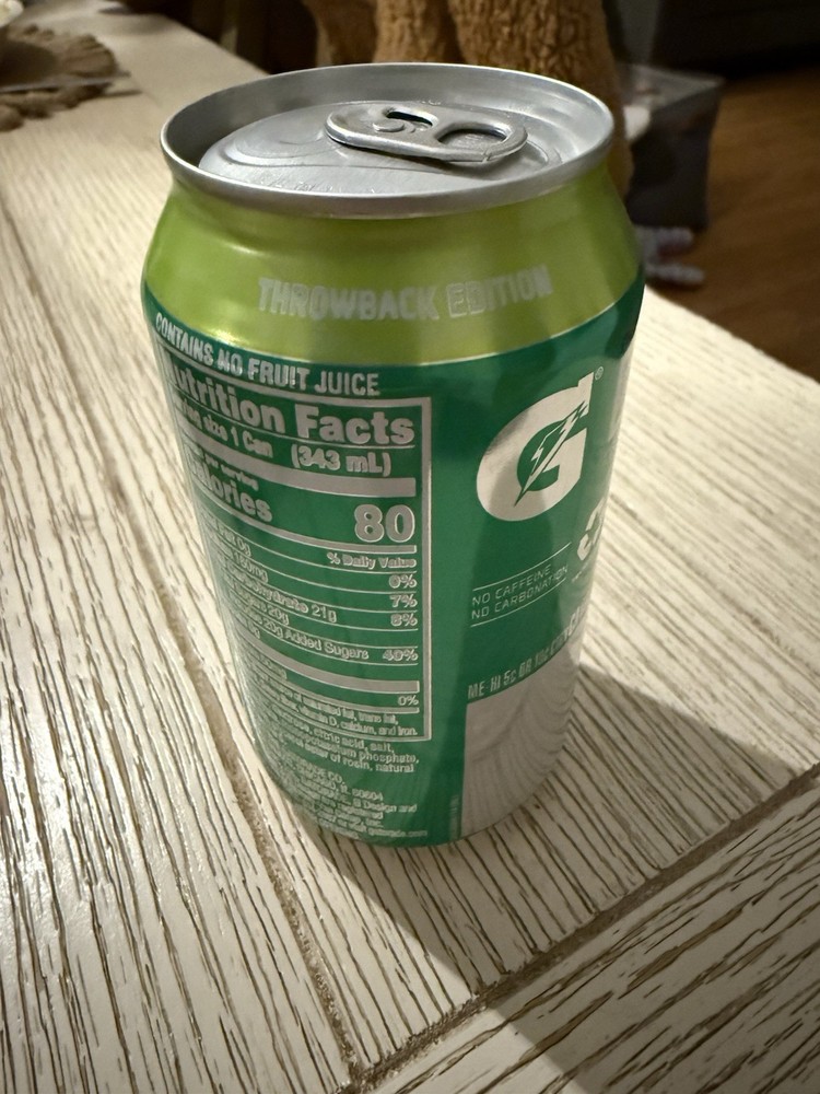 Gatorade Throwback Can