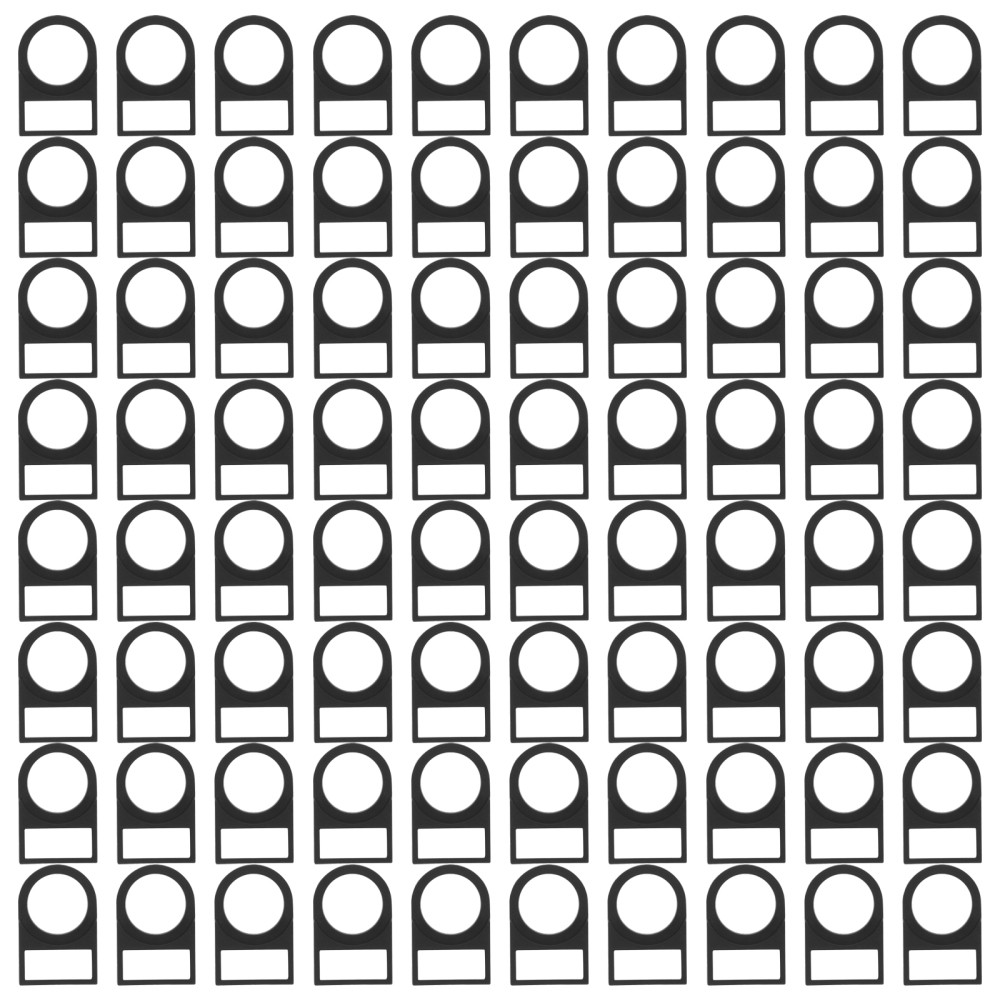 100 Pcs Electrical Logo Accessories Light Switch Button Labels Board