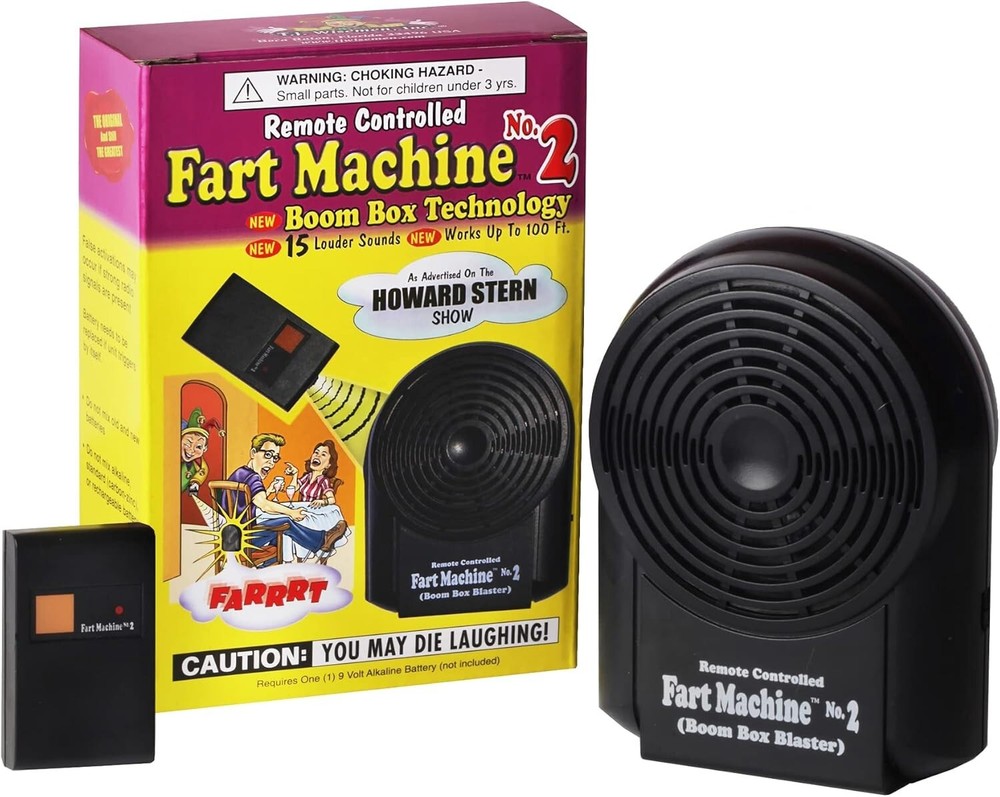 Fart Machine No. 2 Wireless Remote Controlled Newest Improved Model NEW in BOX