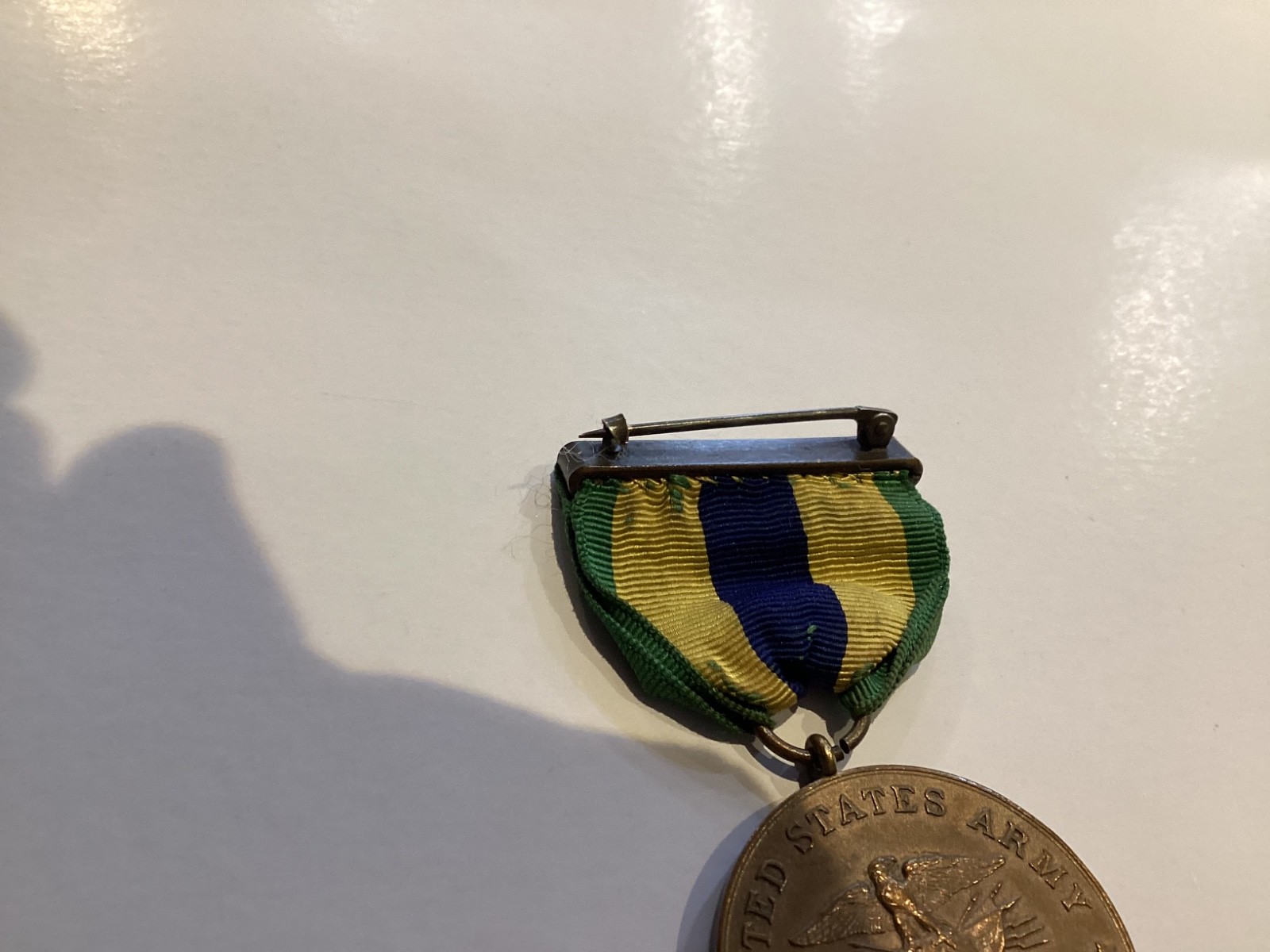 US ARMY MEXICAN SERVICE CAMPAIGN MEDAL NUMBERED 1911-1917 #1396