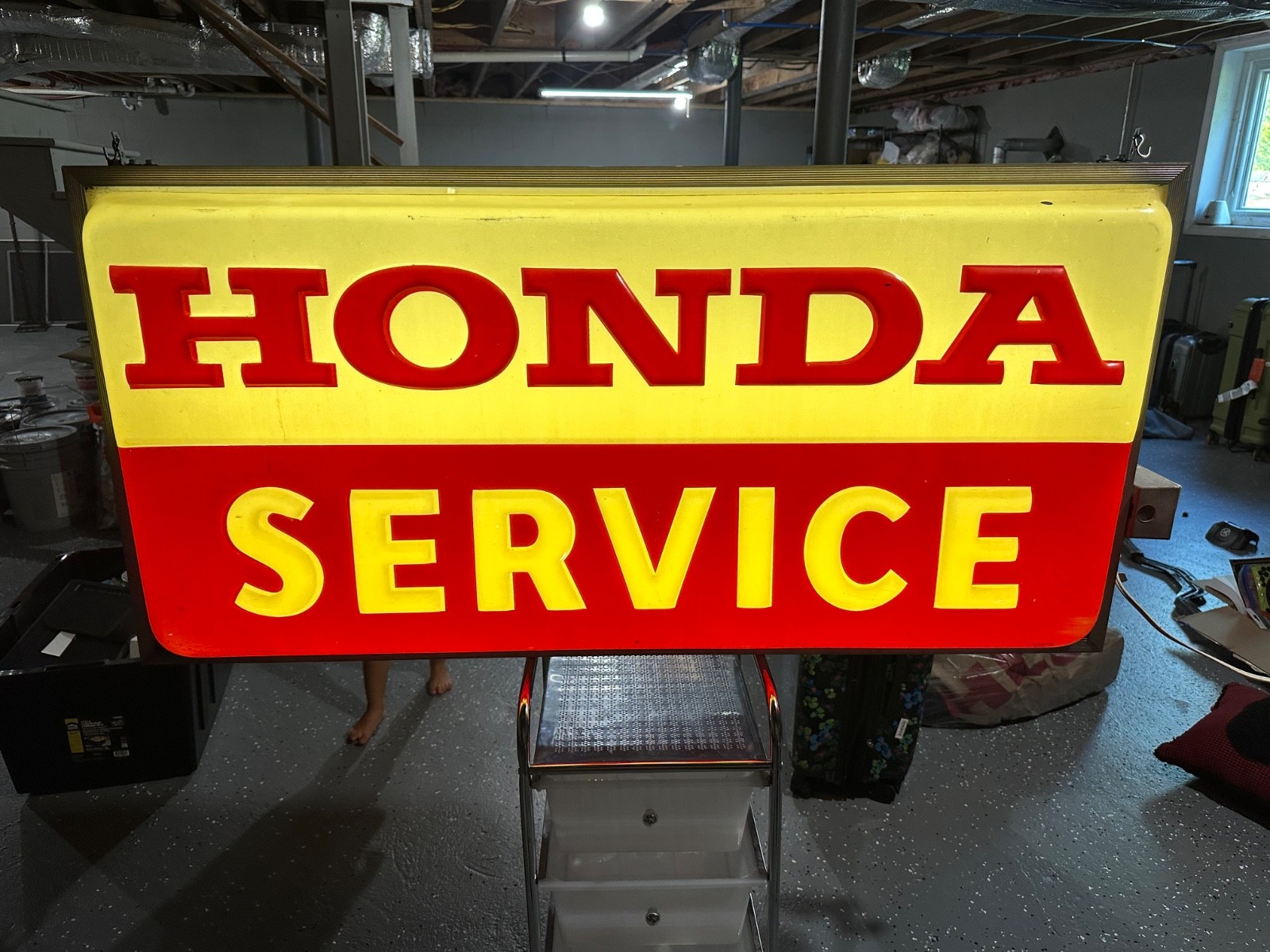 ORIGINAL DEALER HONDA SERVICE SIGN